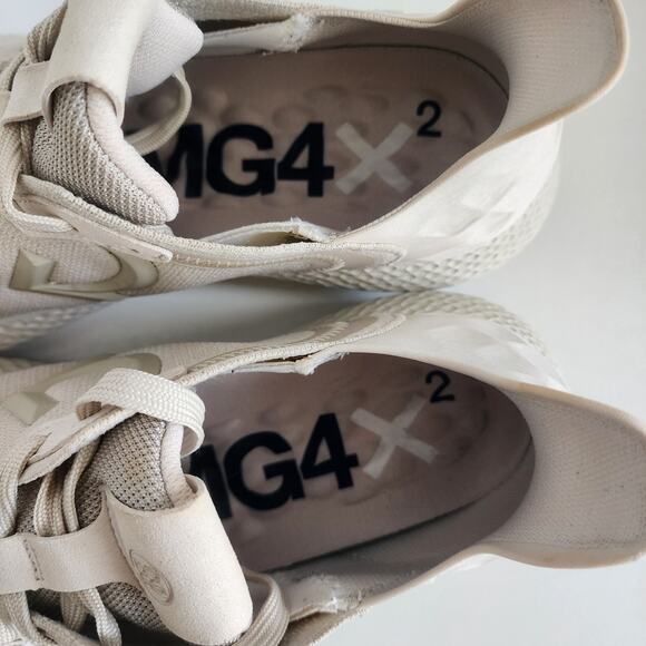 G/FORE Men's US 12 Ghost MG4X2 Exclusive Golf Cross Trainer Shoe Stone $250 - Picture 8 of 11